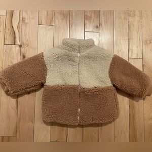 NWT Toddler Zara Sherpa Jacket